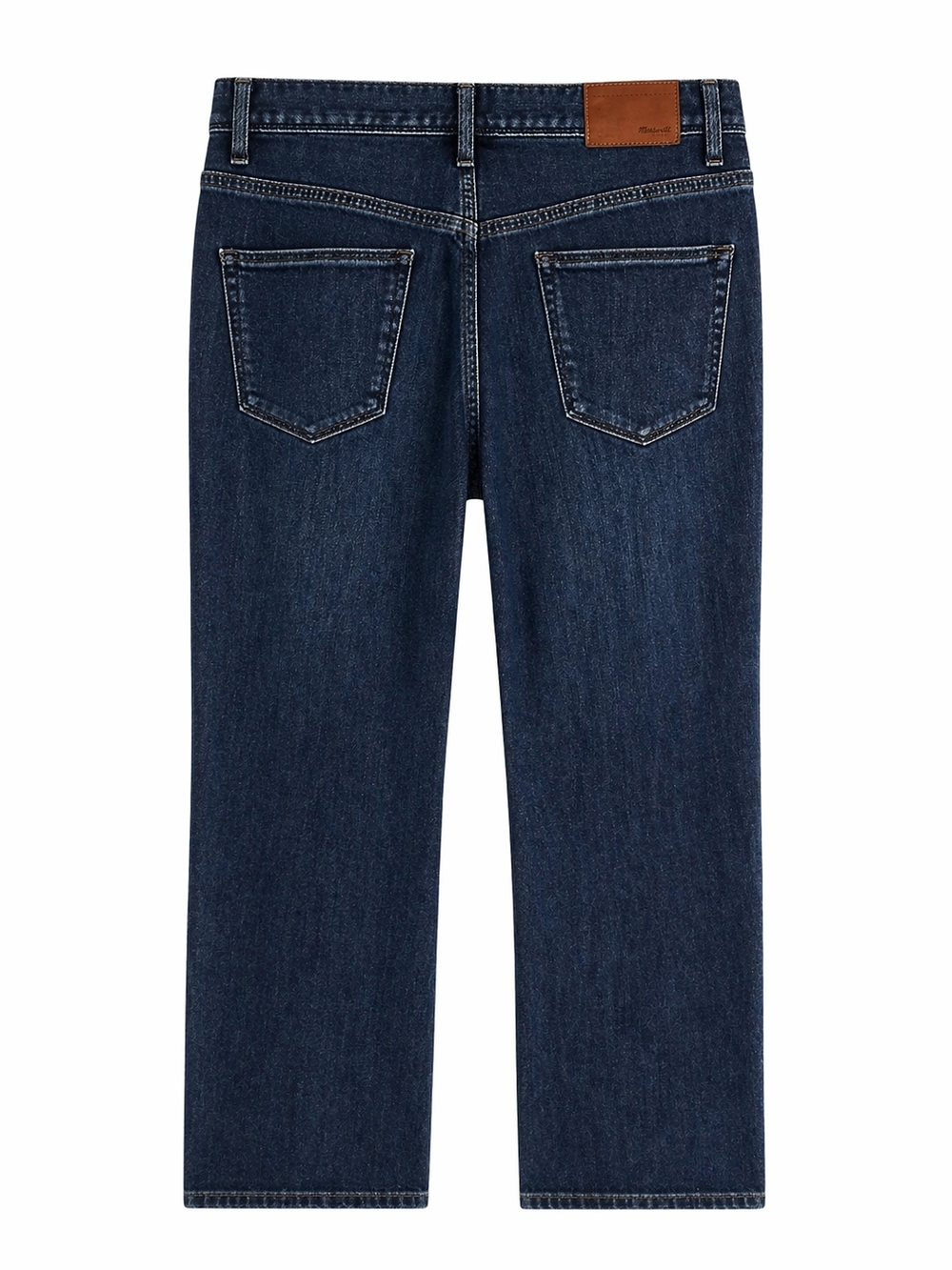 Madewell Rail Straight Jeans 26x34 Dark Wash High Rise Straight Leg Denim - Picture 9 of 13